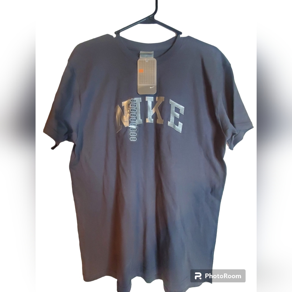 Nwt nos Nike Size Medium dark Gray Shirt tshirt top  men's